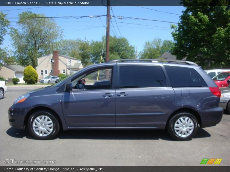 Slate Gray Metallic / Stone 2007 Toyota Sienna LE