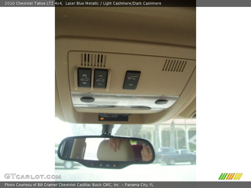 Laser Blue Metallic / Light Cashmere/Dark Cashmere 2010 Chevrolet Tahoe LTZ 4x4