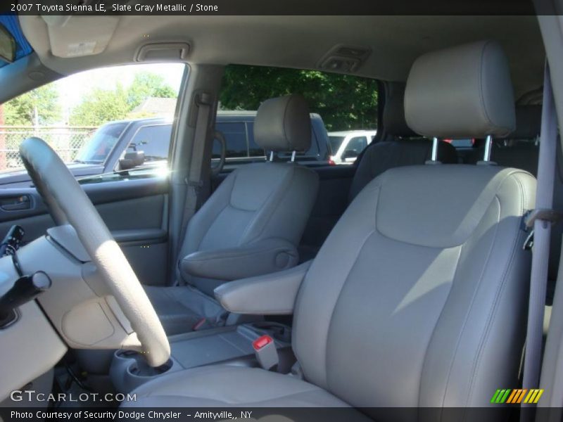 Slate Gray Metallic / Stone 2007 Toyota Sienna LE