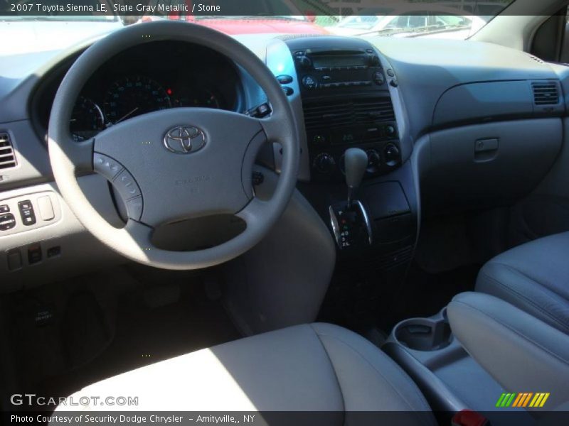 Slate Gray Metallic / Stone 2007 Toyota Sienna LE