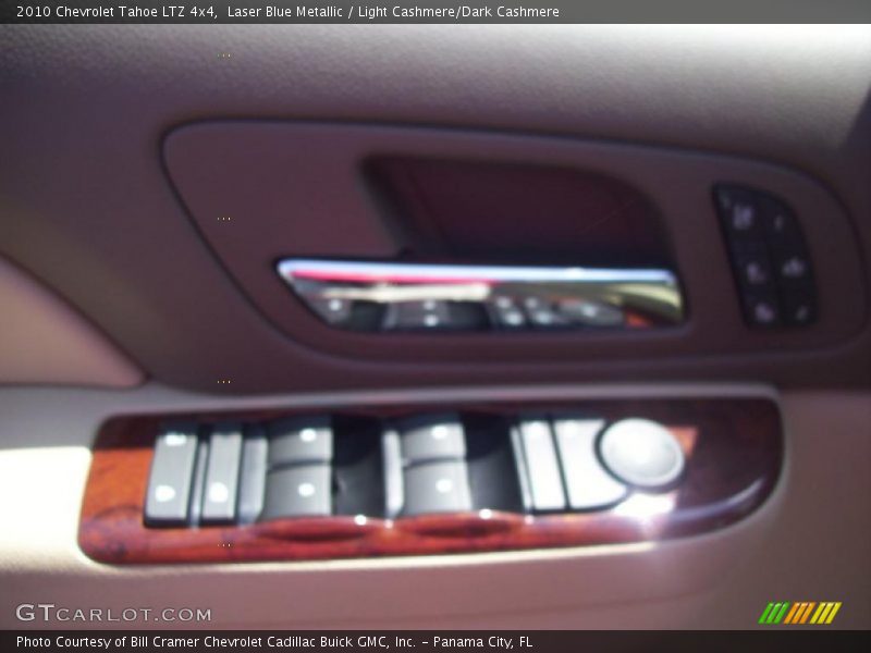 Laser Blue Metallic / Light Cashmere/Dark Cashmere 2010 Chevrolet Tahoe LTZ 4x4
