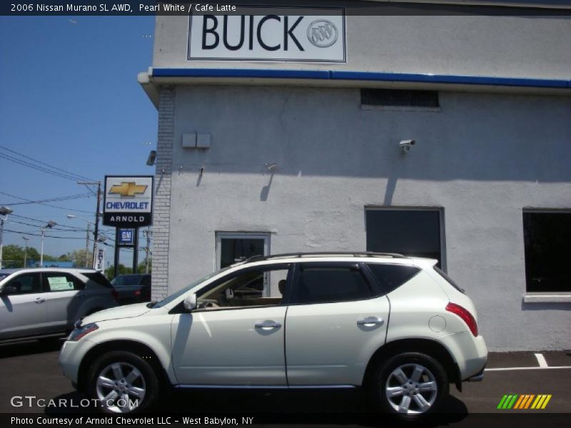 Pearl White / Cafe Latte 2006 Nissan Murano SL AWD