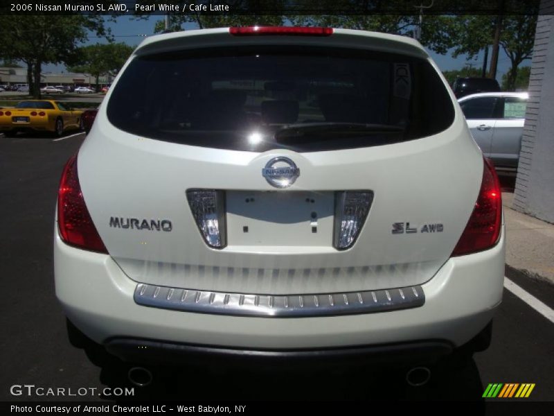 Pearl White / Cafe Latte 2006 Nissan Murano SL AWD