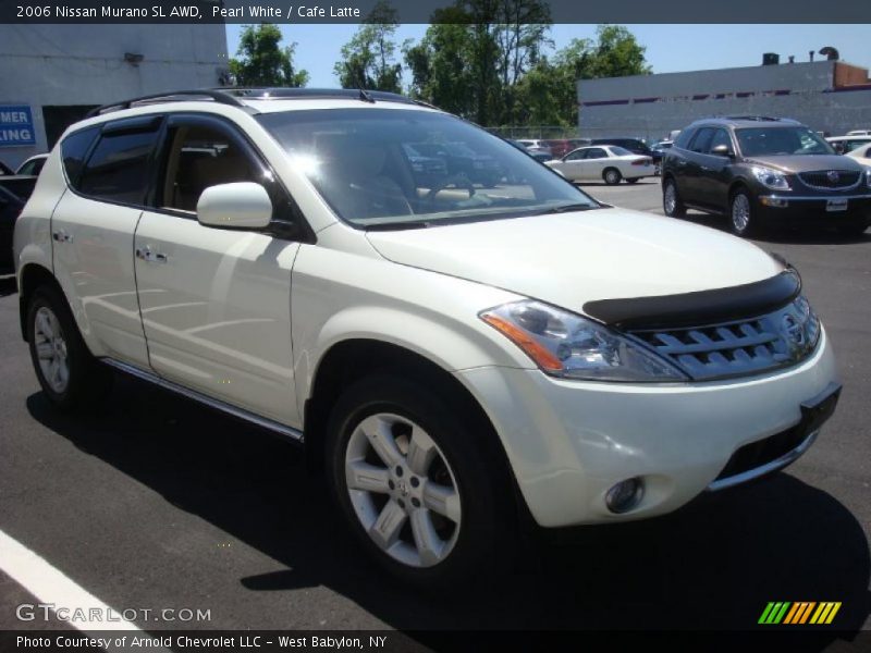 Pearl White / Cafe Latte 2006 Nissan Murano SL AWD