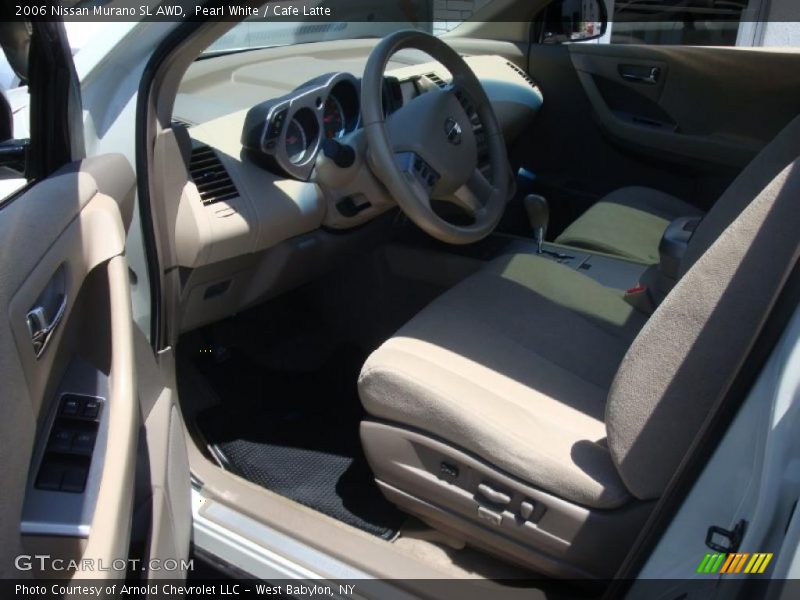 Pearl White / Cafe Latte 2006 Nissan Murano SL AWD