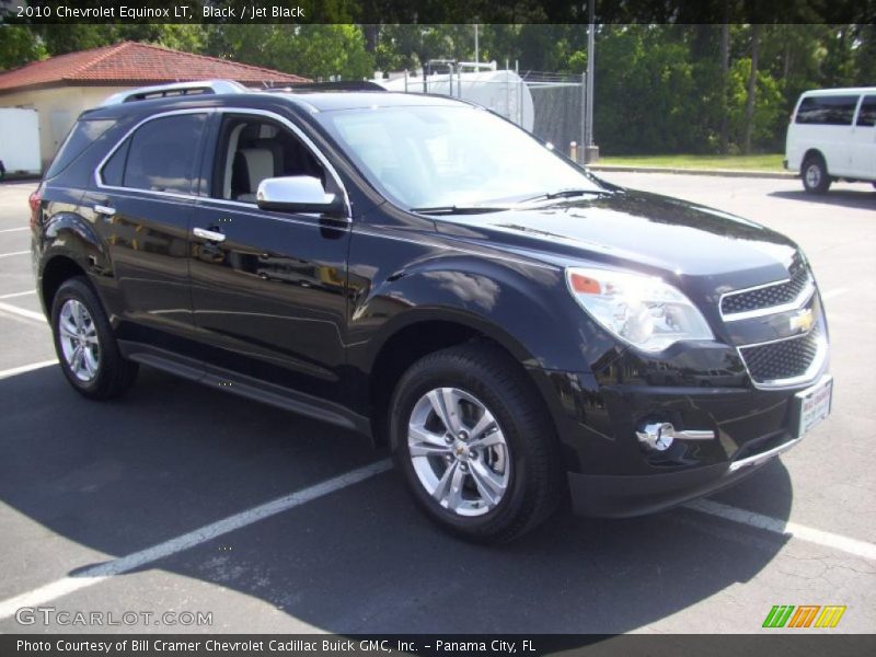 Black / Jet Black 2010 Chevrolet Equinox LT