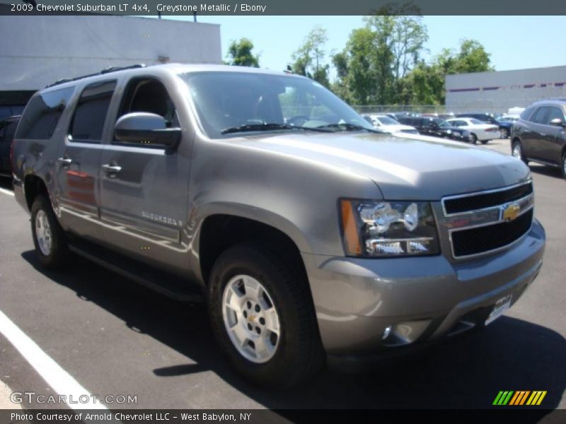 Greystone Metallic / Ebony 2009 Chevrolet Suburban LT 4x4
