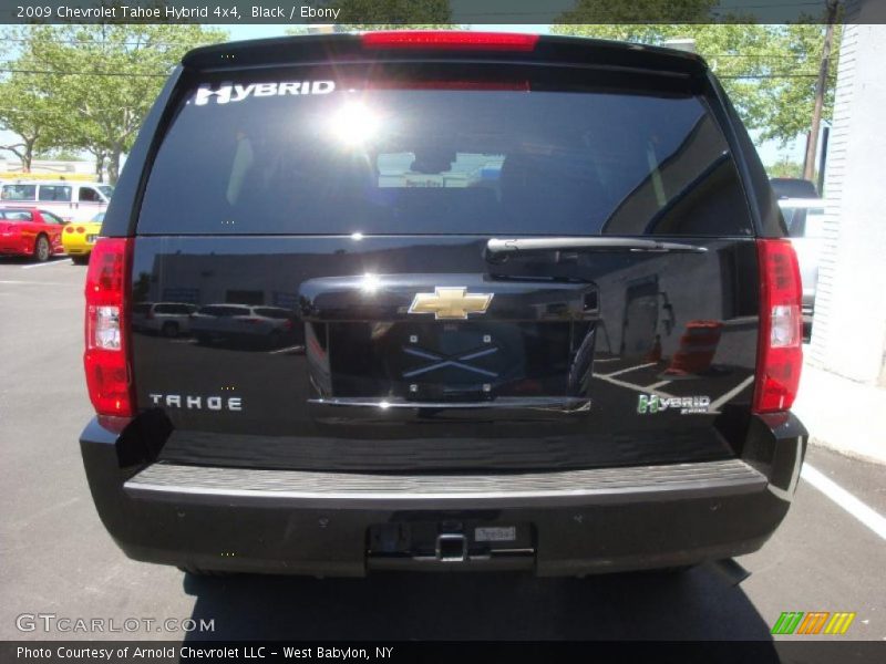 Black / Ebony 2009 Chevrolet Tahoe Hybrid 4x4