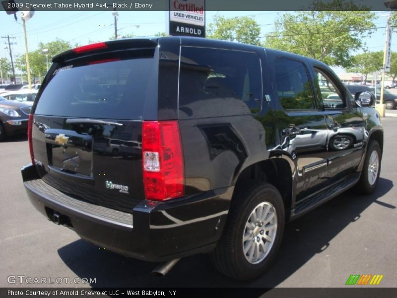 Black / Ebony 2009 Chevrolet Tahoe Hybrid 4x4