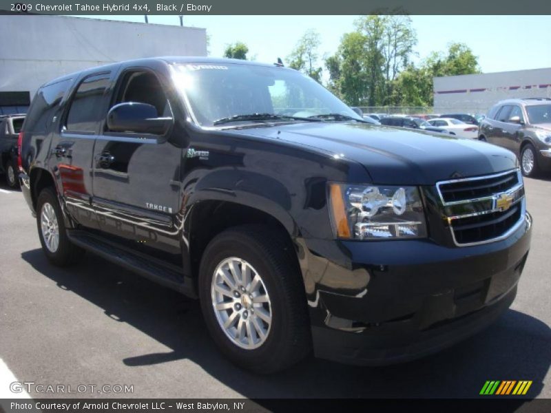 Black / Ebony 2009 Chevrolet Tahoe Hybrid 4x4