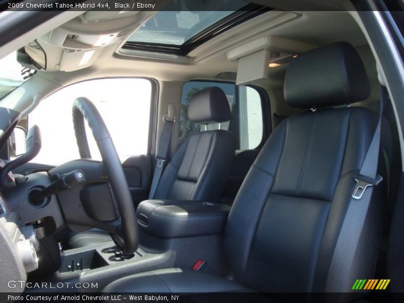 Black / Ebony 2009 Chevrolet Tahoe Hybrid 4x4