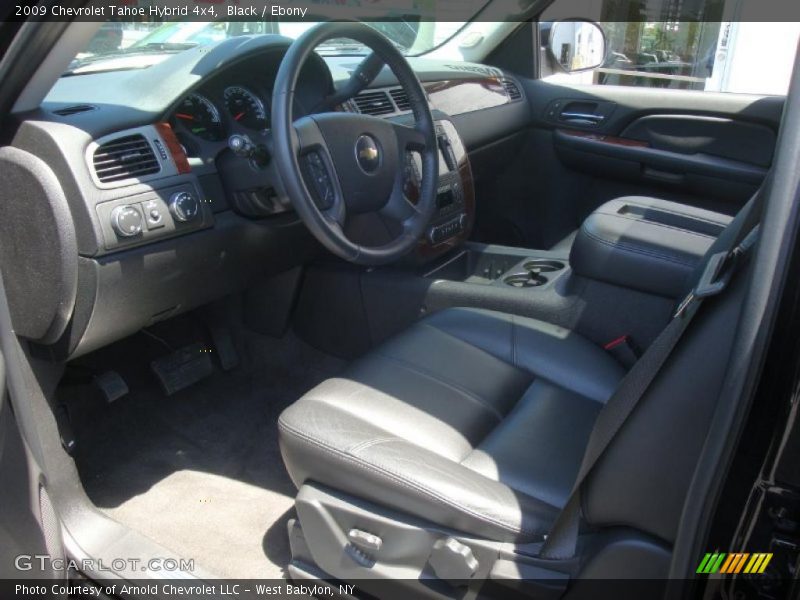 Black / Ebony 2009 Chevrolet Tahoe Hybrid 4x4