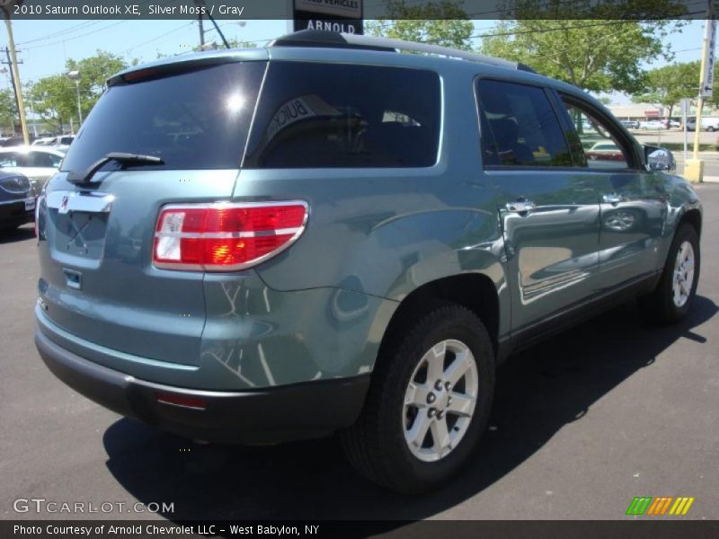 Silver Moss / Gray 2010 Saturn Outlook XE