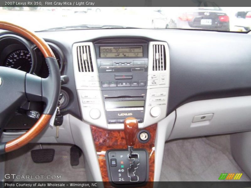 Flint Gray Mica / Light Gray 2007 Lexus RX 350