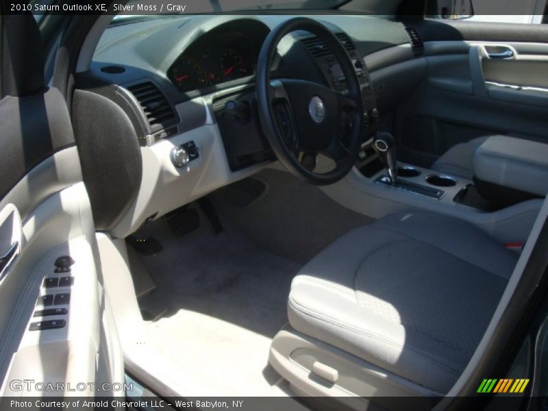 Silver Moss / Gray 2010 Saturn Outlook XE