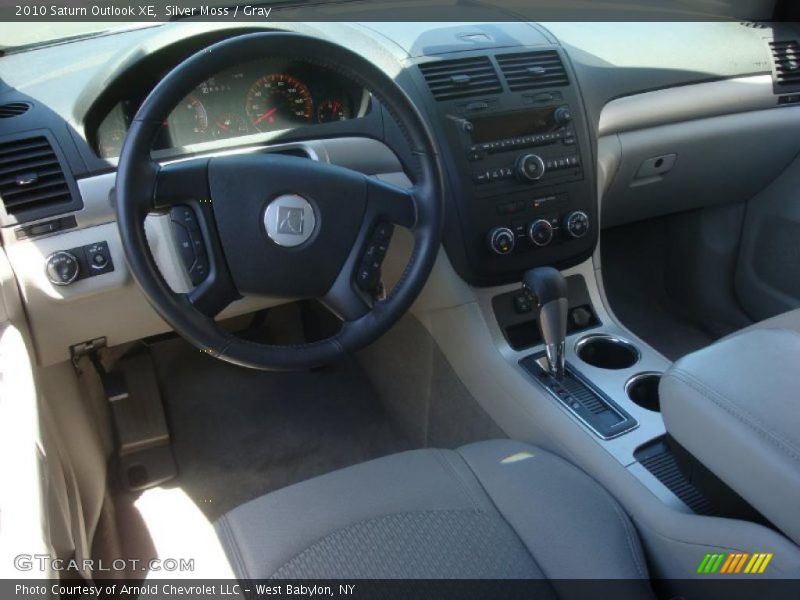 Silver Moss / Gray 2010 Saturn Outlook XE