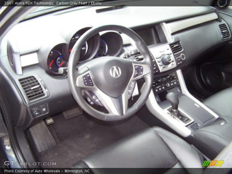 Carbon Gray Pearl / Ebony 2007 Acura RDX Technology