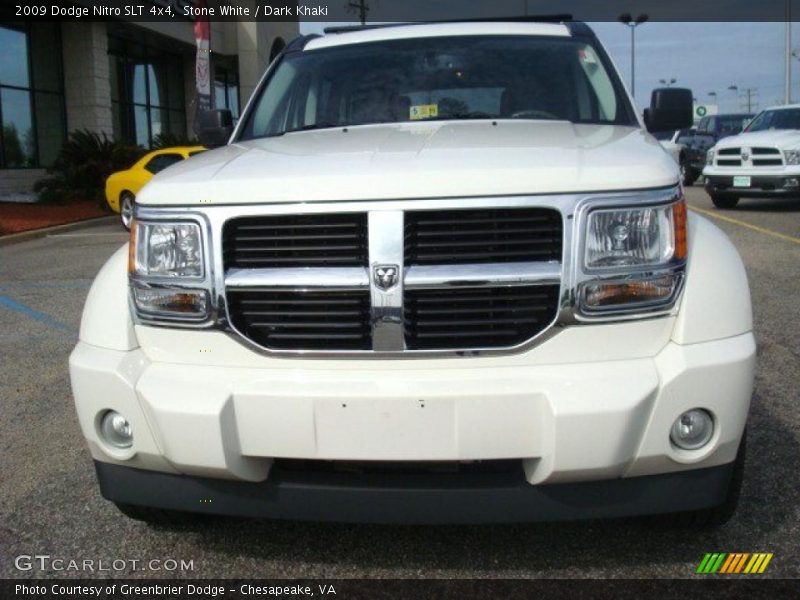 Stone White / Dark Khaki 2009 Dodge Nitro SLT 4x4