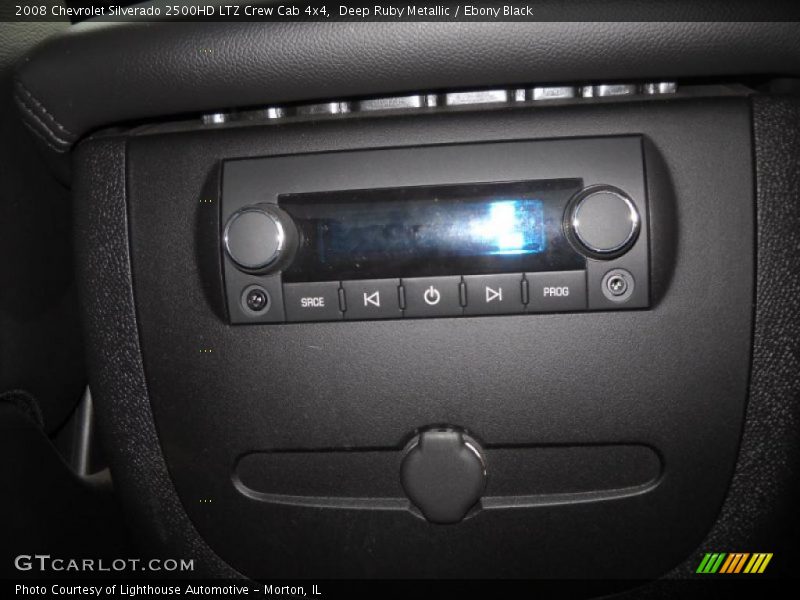 Deep Ruby Metallic / Ebony Black 2008 Chevrolet Silverado 2500HD LTZ Crew Cab 4x4