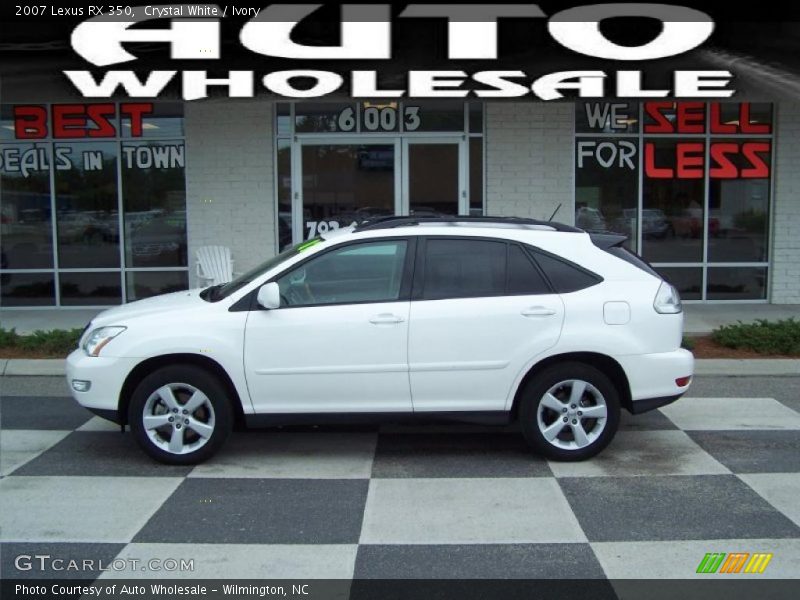 Crystal White / Ivory 2007 Lexus RX 350