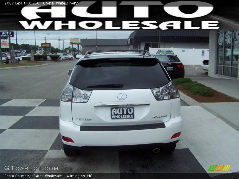 Crystal White / Ivory 2007 Lexus RX 350