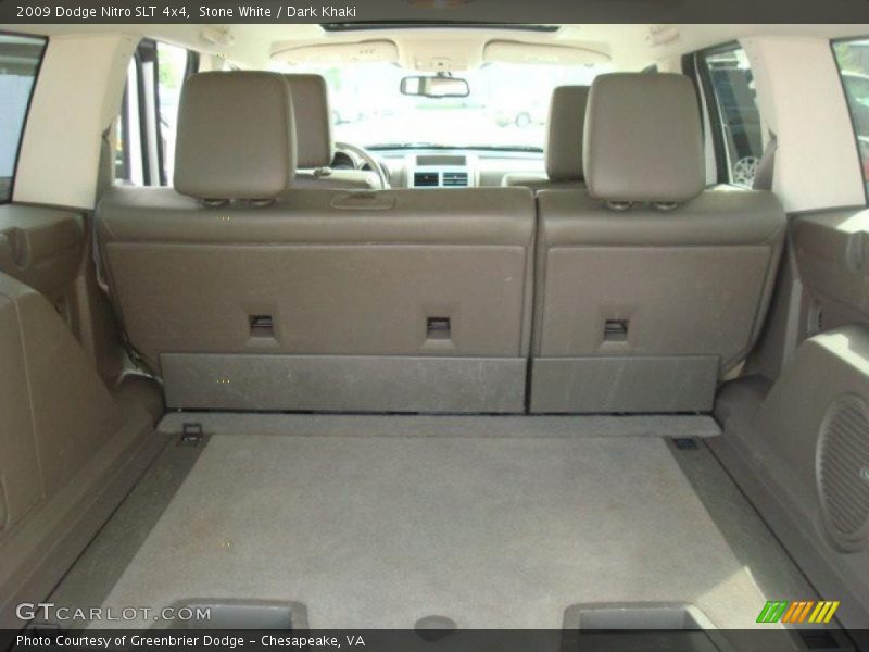 Stone White / Dark Khaki 2009 Dodge Nitro SLT 4x4