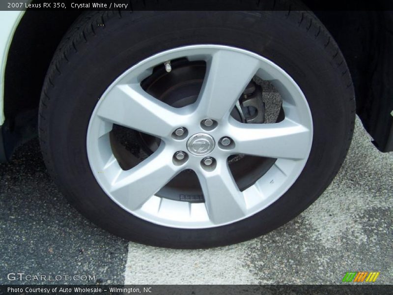 Crystal White / Ivory 2007 Lexus RX 350