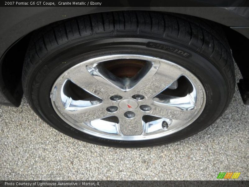 Granite Metallic / Ebony 2007 Pontiac G6 GT Coupe