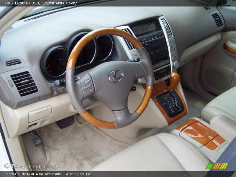 Crystal White / Ivory 2007 Lexus RX 350