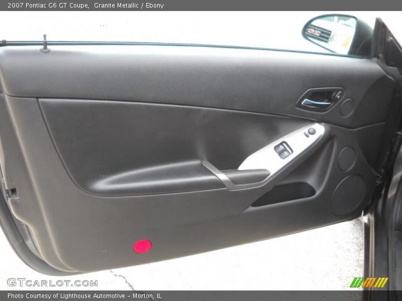 Granite Metallic / Ebony 2007 Pontiac G6 GT Coupe