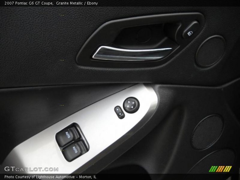 Granite Metallic / Ebony 2007 Pontiac G6 GT Coupe