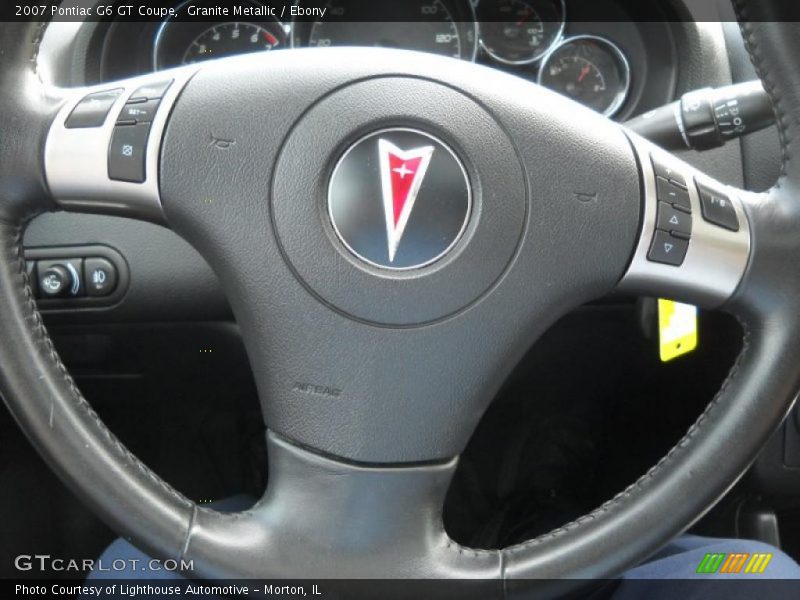 Granite Metallic / Ebony 2007 Pontiac G6 GT Coupe