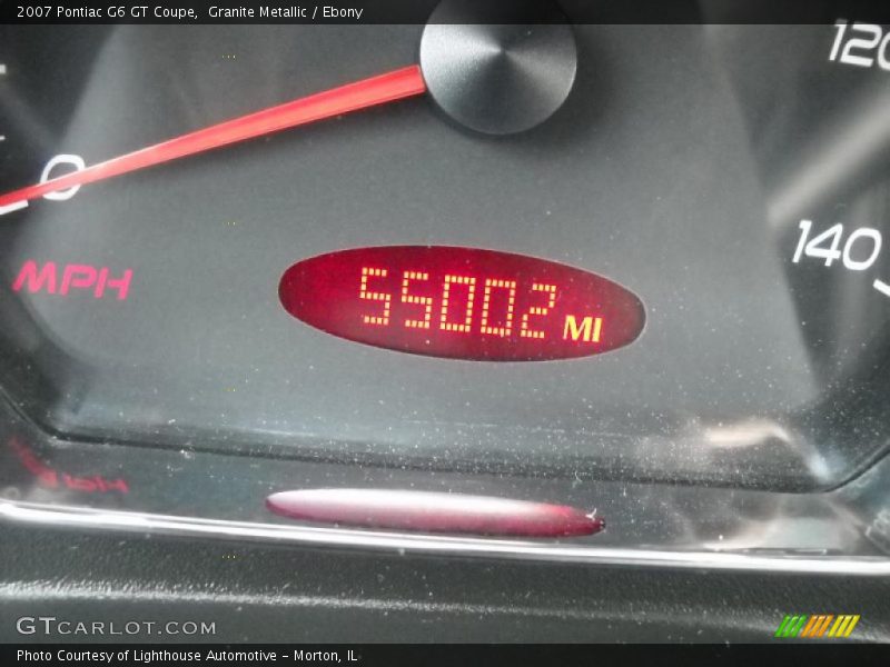 Granite Metallic / Ebony 2007 Pontiac G6 GT Coupe