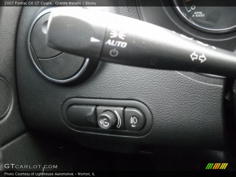 Granite Metallic / Ebony 2007 Pontiac G6 GT Coupe