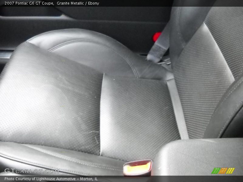 Granite Metallic / Ebony 2007 Pontiac G6 GT Coupe