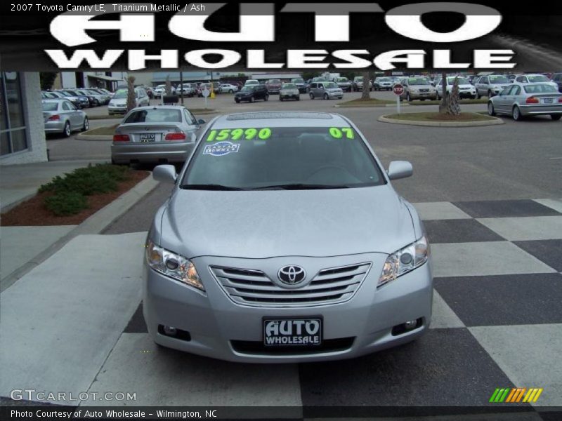 Titanium Metallic / Ash 2007 Toyota Camry LE
