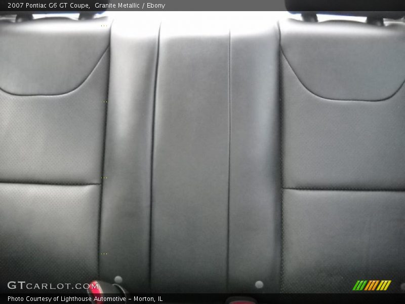 Granite Metallic / Ebony 2007 Pontiac G6 GT Coupe