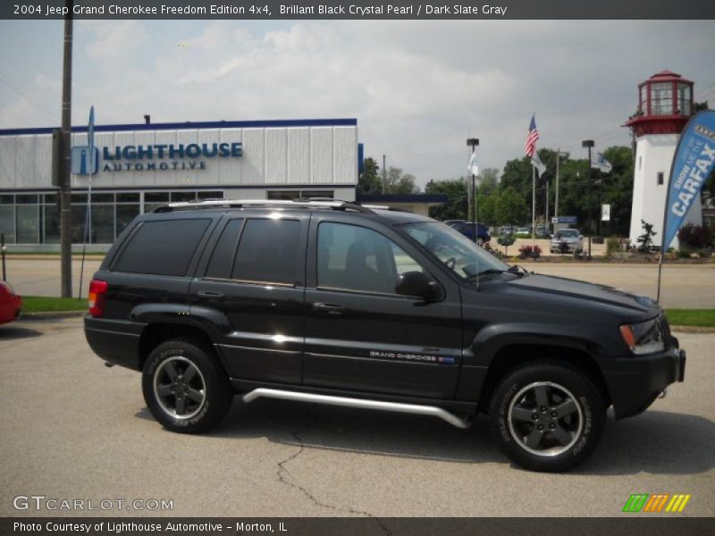 Brillant Black Crystal Pearl / Dark Slate Gray 2004 Jeep Grand Cherokee Freedom Edition 4x4