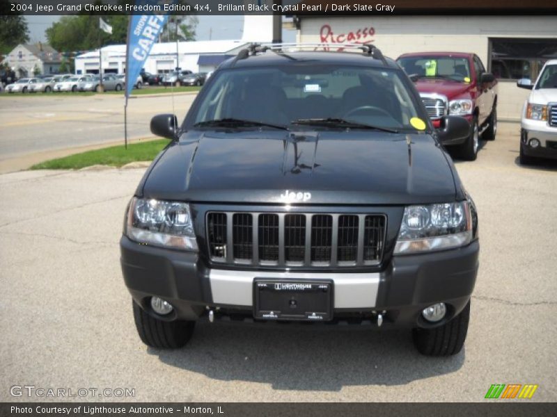 Brillant Black Crystal Pearl / Dark Slate Gray 2004 Jeep Grand Cherokee Freedom Edition 4x4