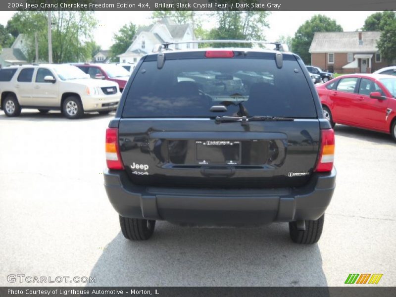 Brillant Black Crystal Pearl / Dark Slate Gray 2004 Jeep Grand Cherokee Freedom Edition 4x4