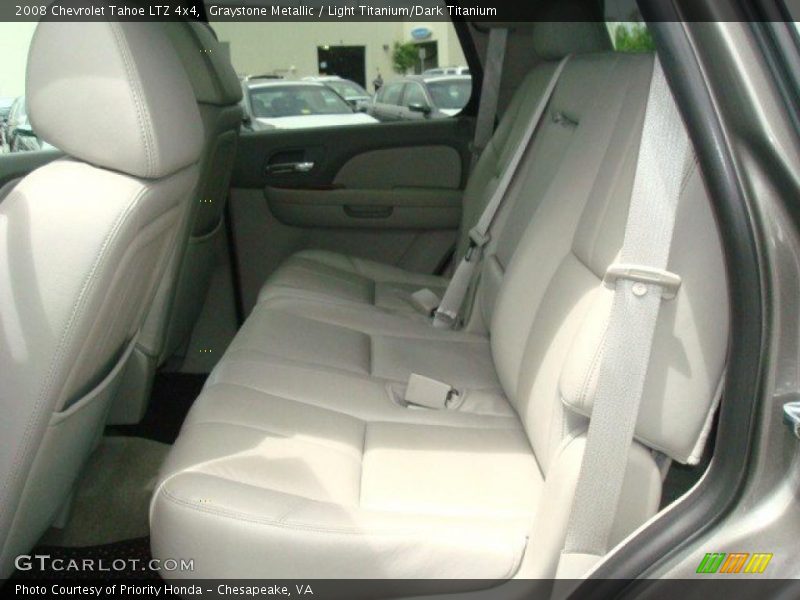 Graystone Metallic / Light Titanium/Dark Titanium 2008 Chevrolet Tahoe LTZ 4x4