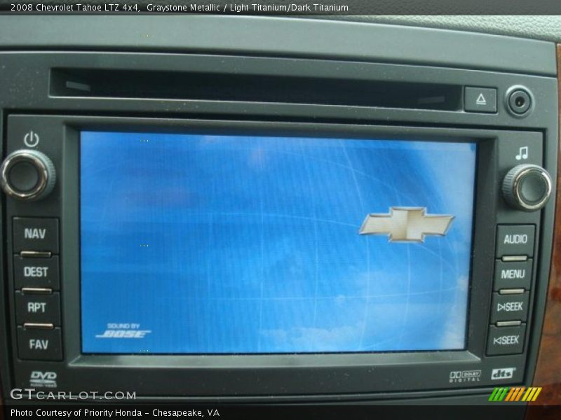 Graystone Metallic / Light Titanium/Dark Titanium 2008 Chevrolet Tahoe LTZ 4x4