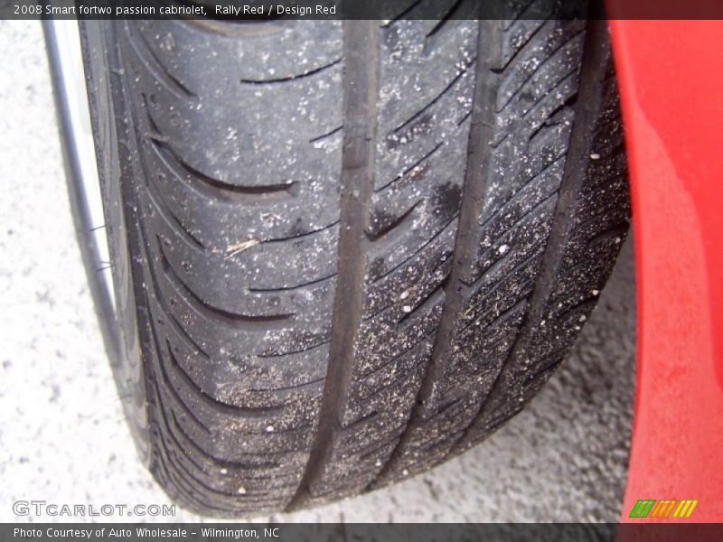 Rally Red / Design Red 2008 Smart fortwo passion cabriolet