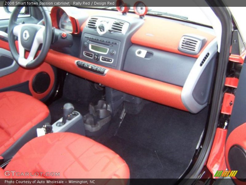 Rally Red / Design Red 2008 Smart fortwo passion cabriolet