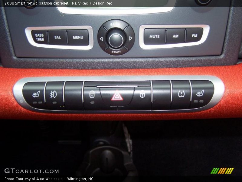 Rally Red / Design Red 2008 Smart fortwo passion cabriolet