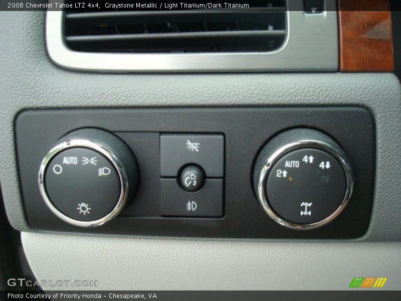 Graystone Metallic / Light Titanium/Dark Titanium 2008 Chevrolet Tahoe LTZ 4x4