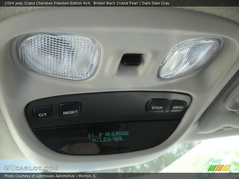 Controls of 2004 Grand Cherokee Freedom Edition 4x4