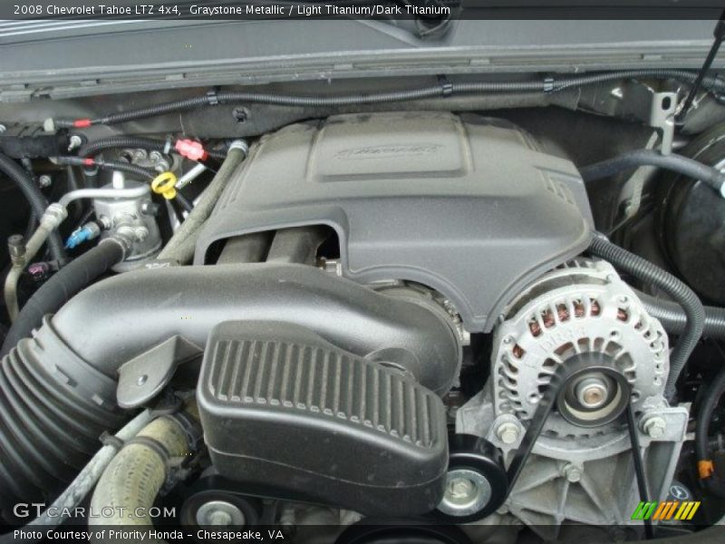 Graystone Metallic / Light Titanium/Dark Titanium 2008 Chevrolet Tahoe LTZ 4x4