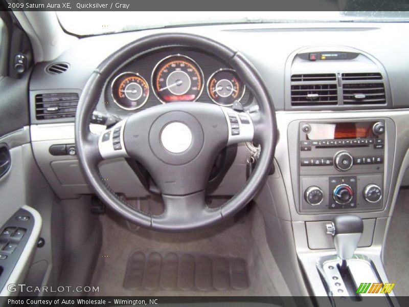 Quicksilver / Gray 2009 Saturn Aura XE