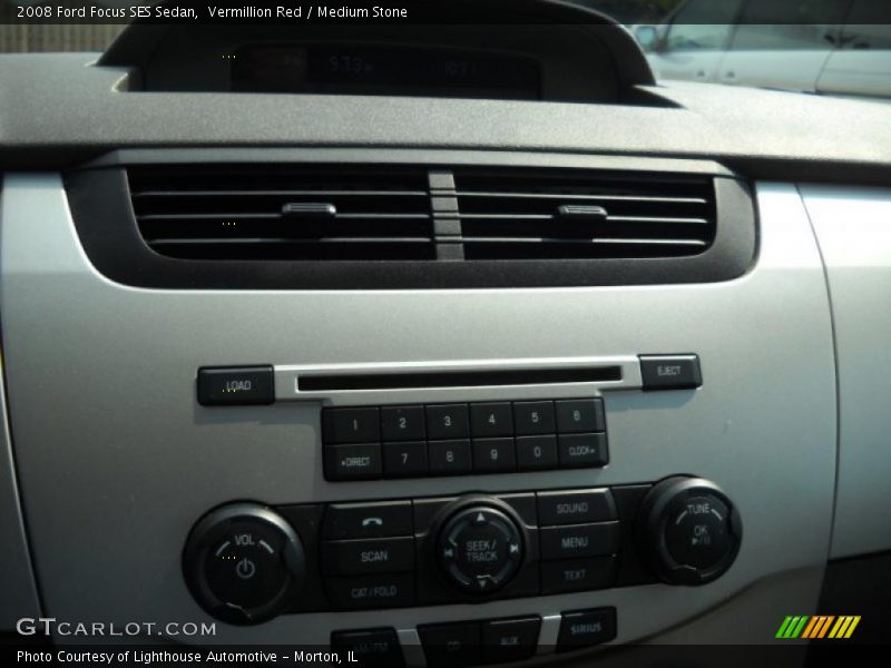 Vermillion Red / Medium Stone 2008 Ford Focus SES Sedan